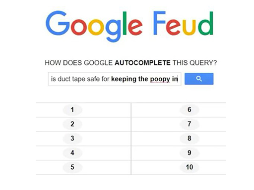 Click to play Google Feud