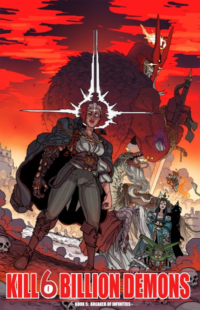 Kill Six Billion Demons fantasy, mythological graphic novel